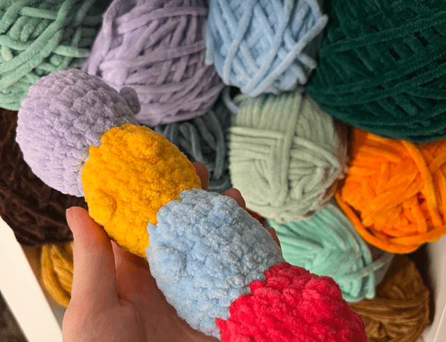 Chenille 4 couleurs 🐛 